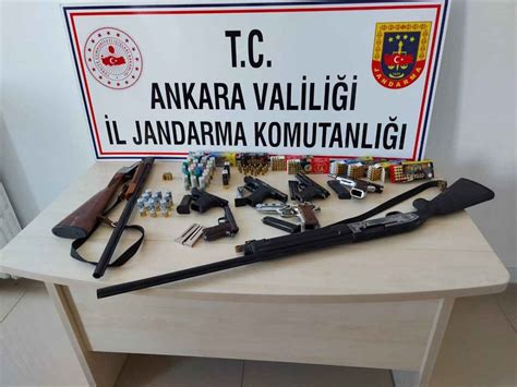 Ankara’da silah kaçakçılığı yapan bir kişi yakalandıs